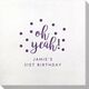 Confetti Dots Oh Yeah! Bamboo Luxe Napkins Image 2 of 4